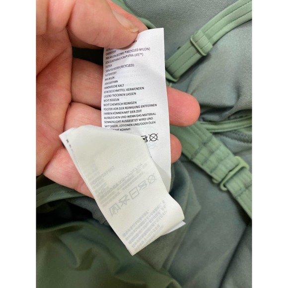 prAna 38D Marina one piece in large olive green NWT - Picture 7 of 8